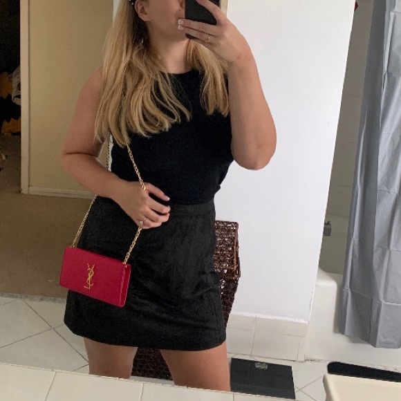 SOLD YSL Saint Laurent Wallet on a chain - Picture 10 of 13